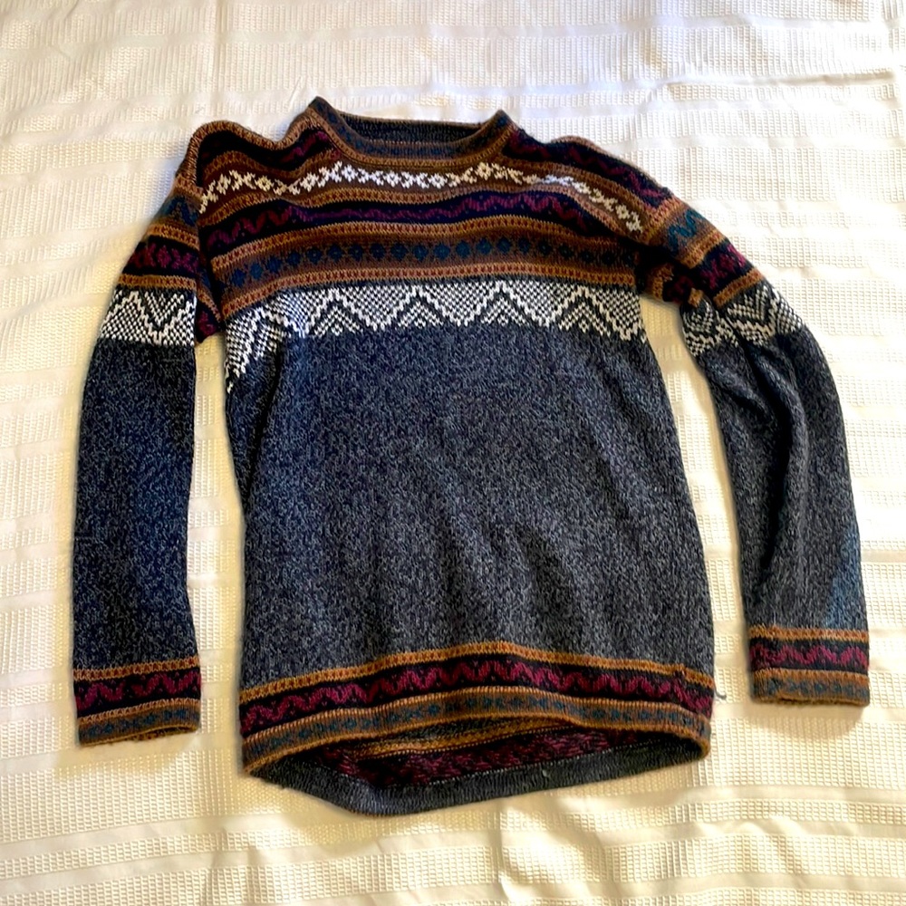 Handmade wool sweater